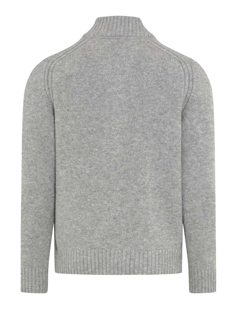 Strickjacke JAKE - 04-platin - Grau
