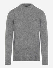 Strickpullover BUDDY - 04-platin - Grau