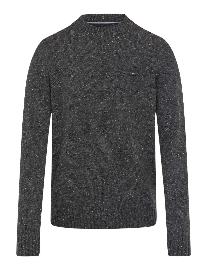 Strickpullover BUDDY - 07-cement - Grau