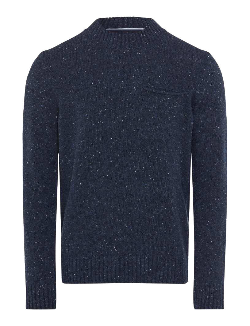 Strickpullover BUDDY - 24-universe - Blau