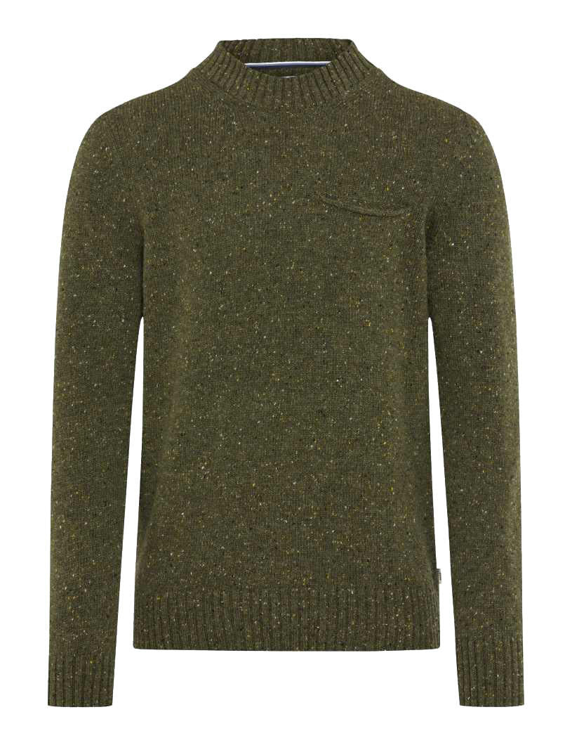 Strickpullover BUDDY - 34-olive - Khaki