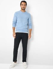 Strickpullover RICK aus Wollmix - 16-heaven - Blau