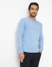 Strickpullover RICK aus Wollmix - 16-heaven - Blau