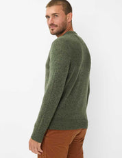 Strickpullover RICK aus Wollmix - 30-deep jungle - Grün