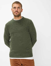 Strickpullover RICK aus Wollmix - 30-deep jungle - Grün