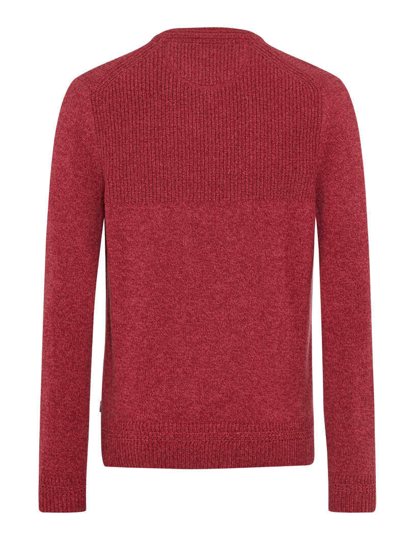 Strickpullover RICK aus Wollmix - 85-vitamins - Pink