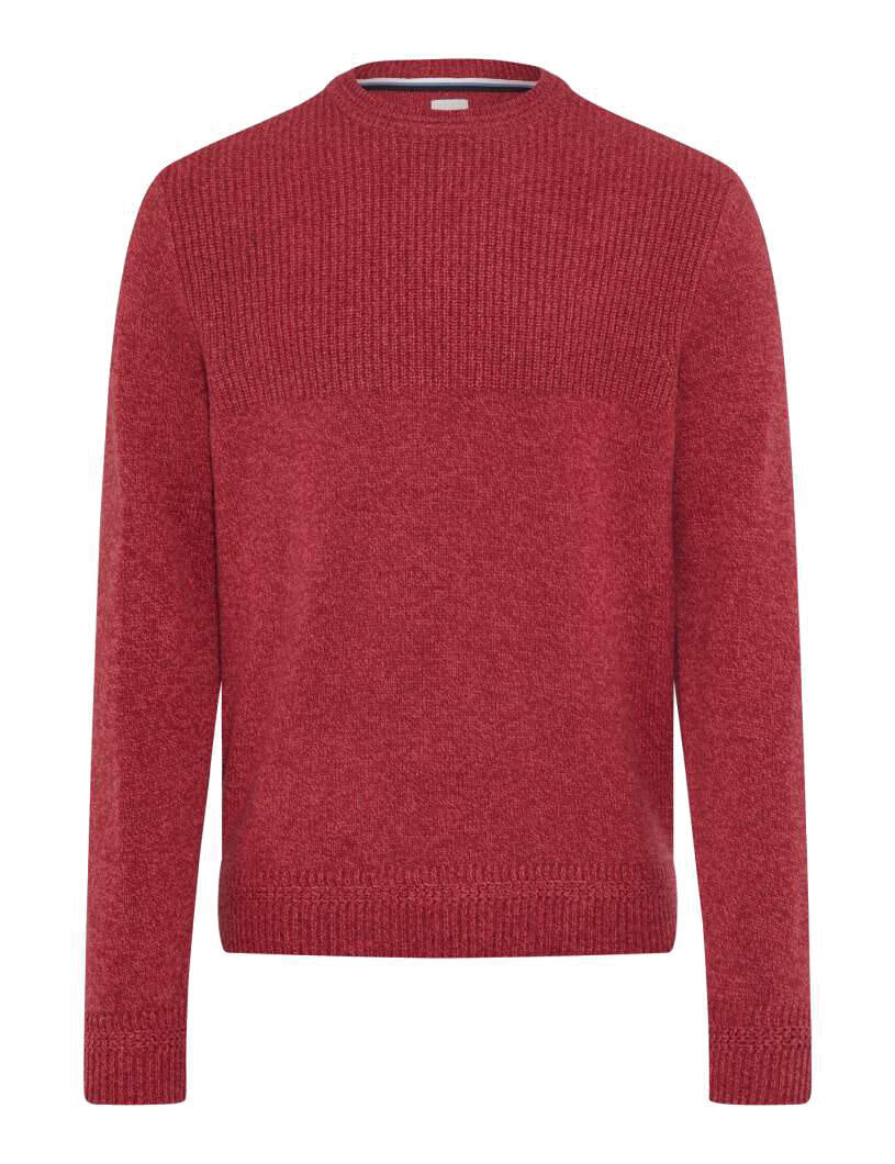 Strickpullover RICK aus Wollmix - 85-vitamins - Pink