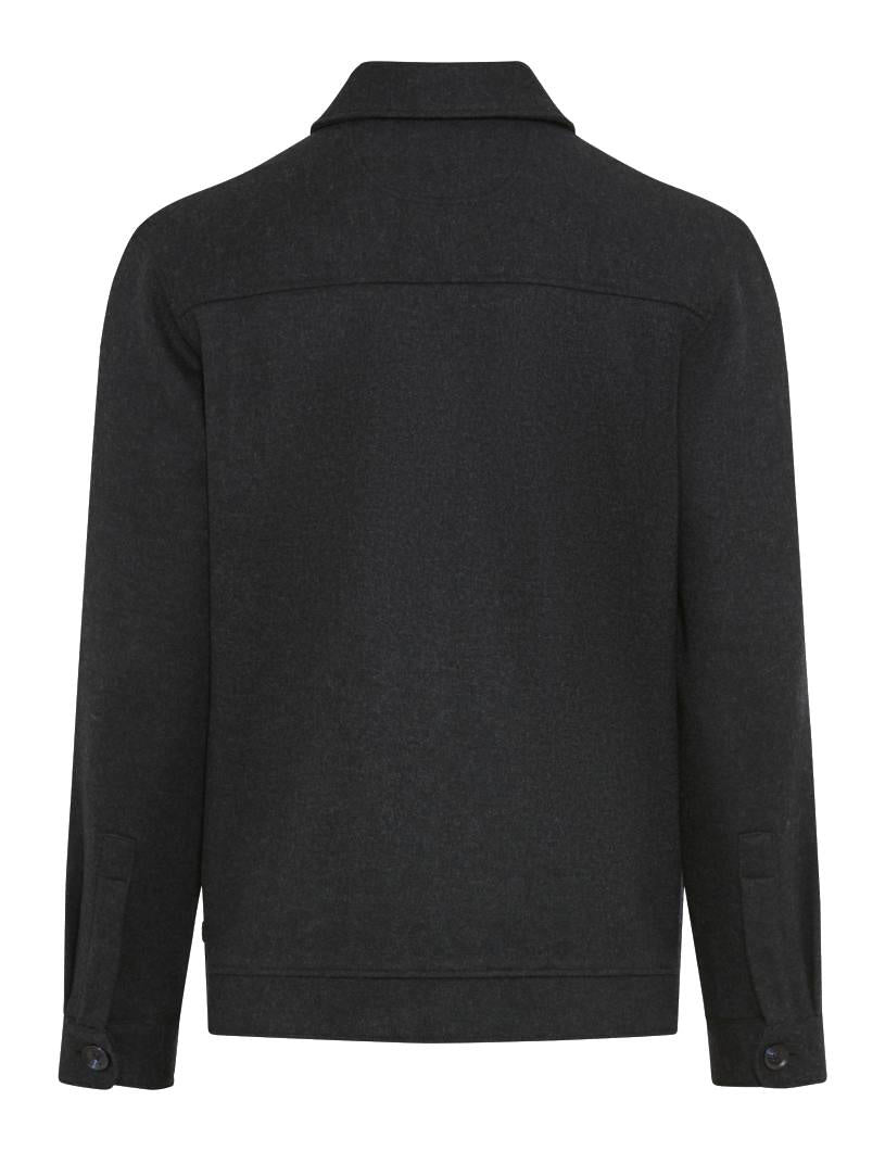 Overshirt SANTIAGO - 07-cement - Schwarz
