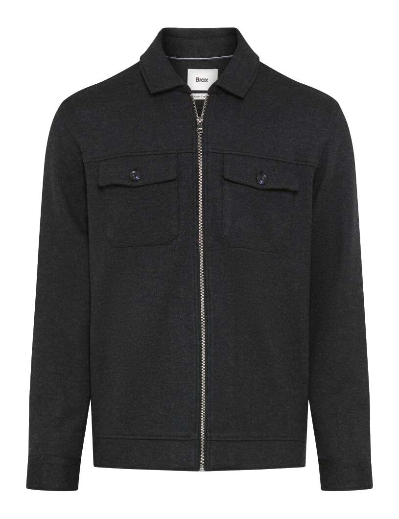 Overshirt SANTIAGO - 07-cement - Schwarz