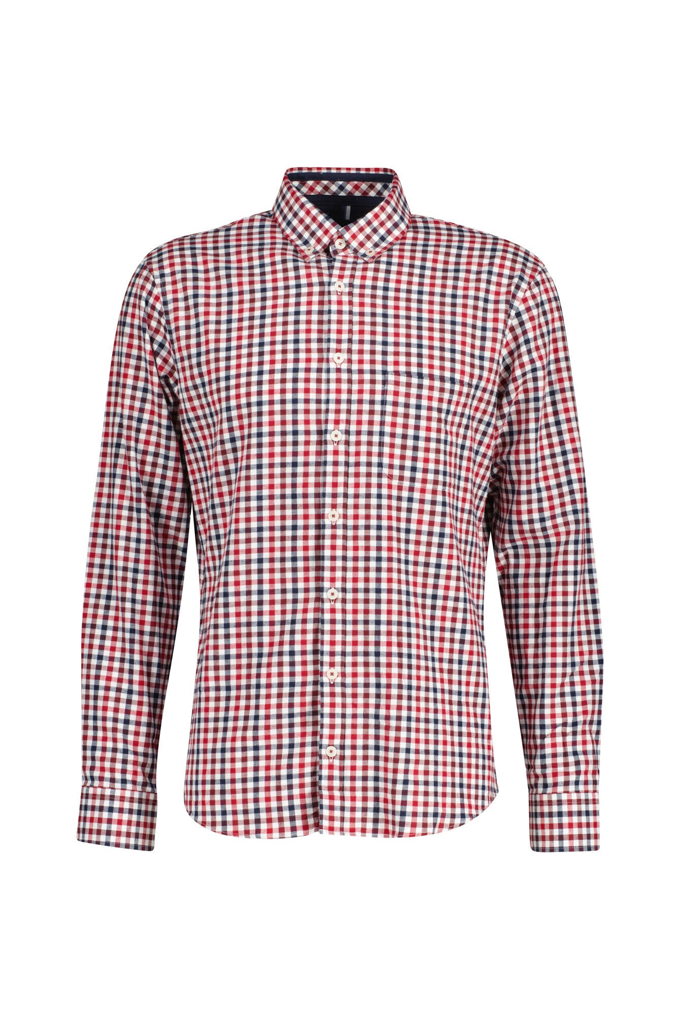 Freizeithemd DANIEL Modern Fit - 42-red wine - Rot