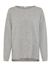 Strickpullover LIZ aus Schurwolle - 08-cozy grey - Grau