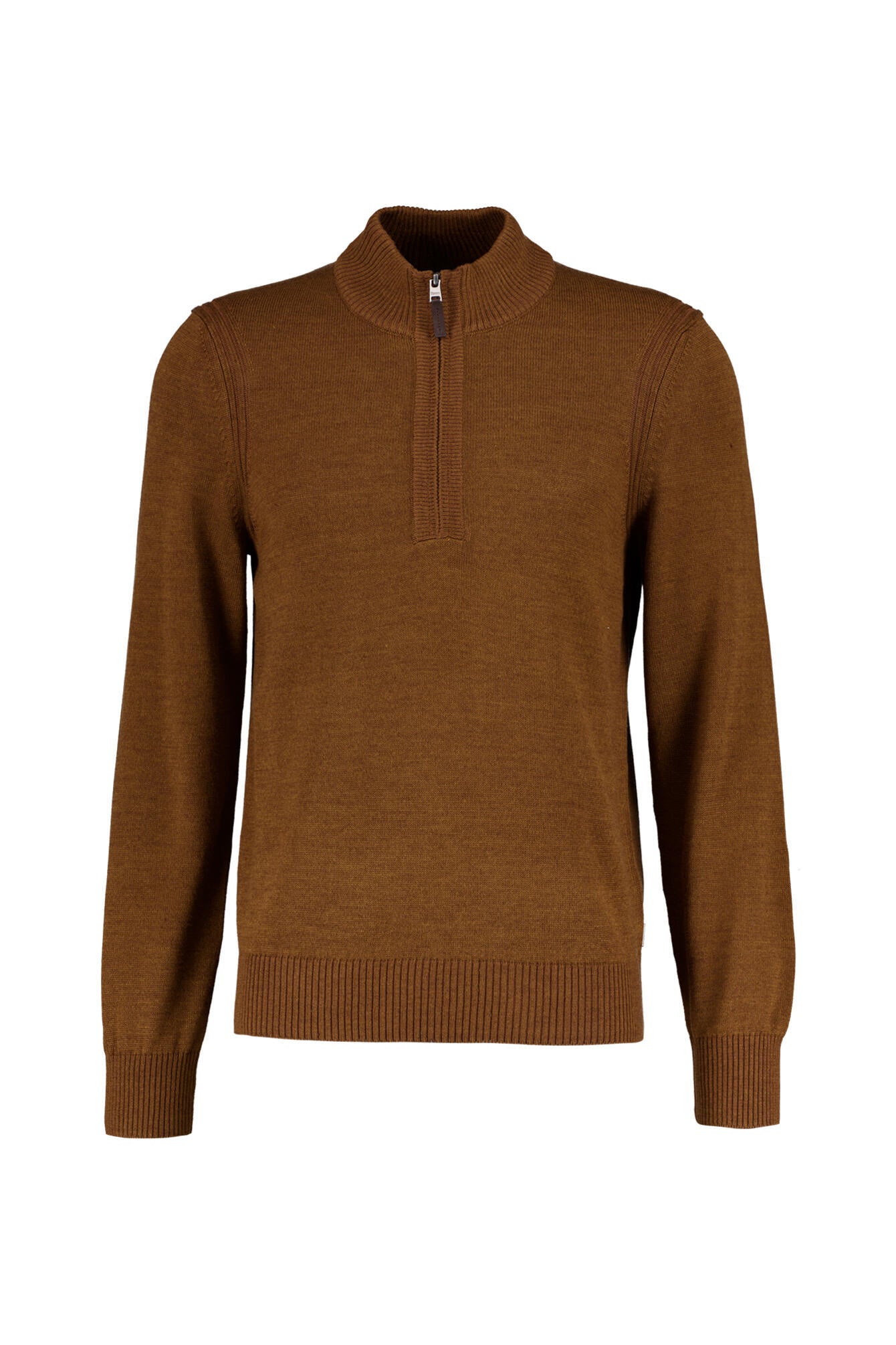 Strickjacke STEFFEN aus Baumwollmix - 54-toffee - Braun