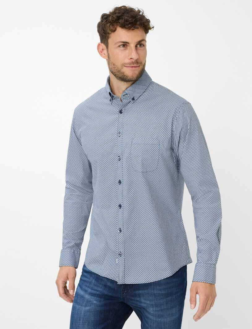 Freizeithemd DANIEL Modern Fit - 25-baltic - Blau