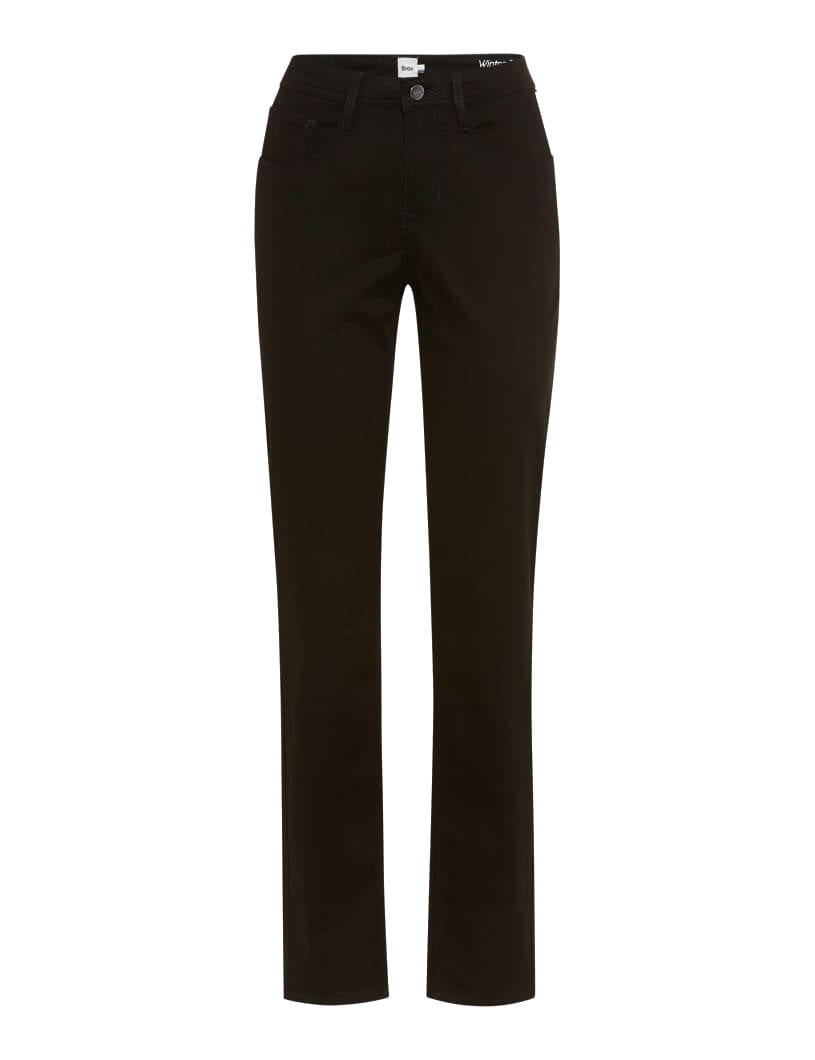 Chinohose CAROLA Feminine Fit - 02-BLACK - Schwarz