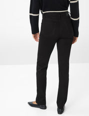 Chinohose CAROLA Feminine Fit - 02-BLACK - Schwarz