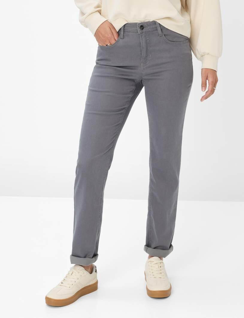 Chinohose MARY Regular Fit - 06-SMOKE GREY - Grau