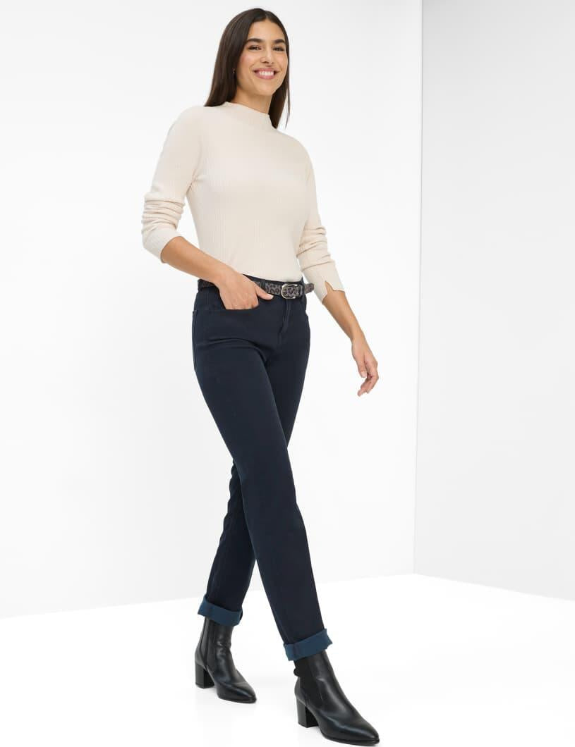 Chinohose MARY Regular Fit - 22-NAVY - Blau