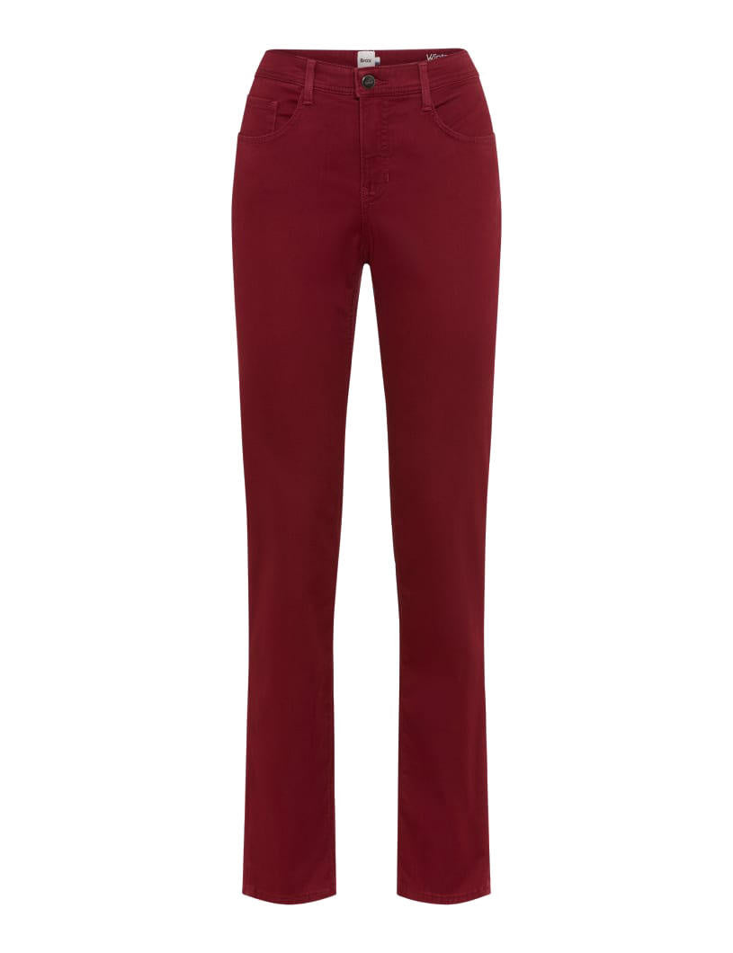 Chinohose MARY Regular Fit - 40-MULBERRY - Rot