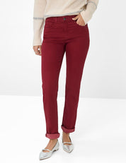 Chinohose MARY Regular Fit - 40-MULBERRY - Rot
