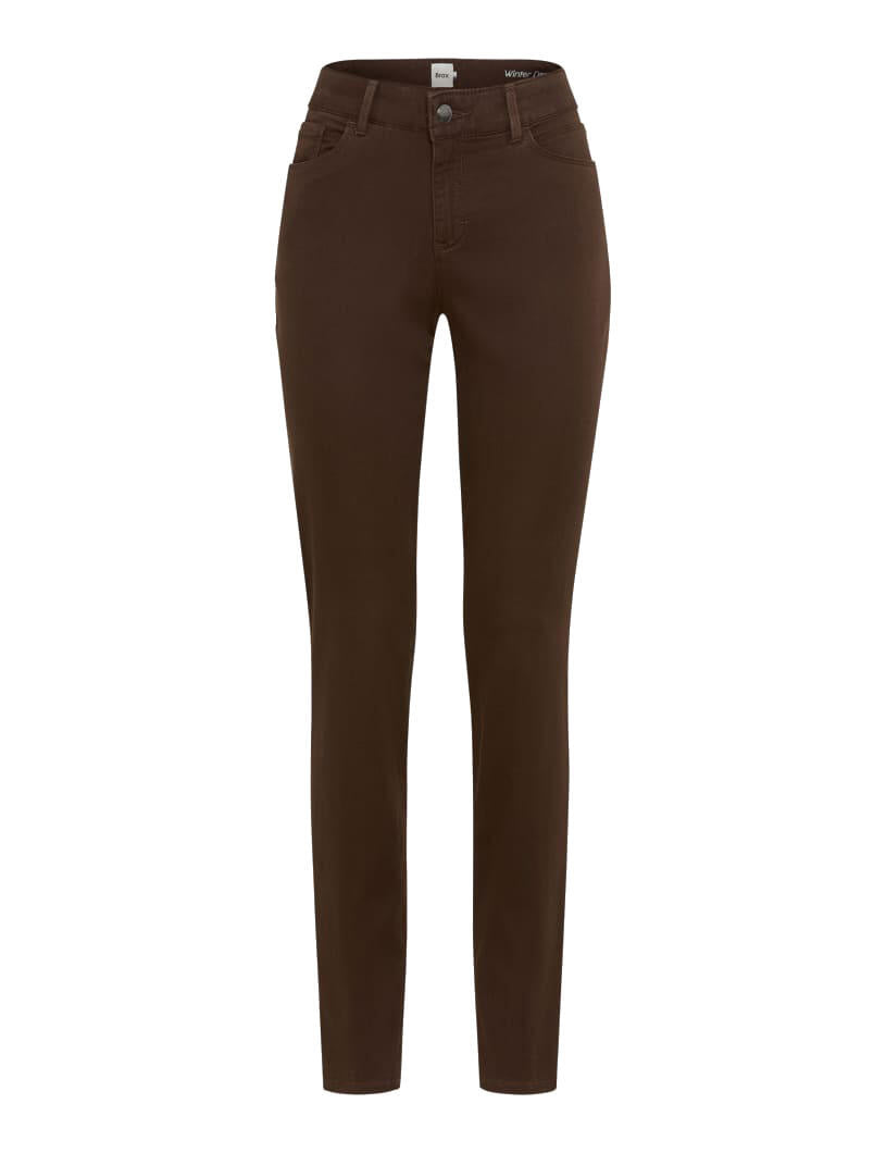 Chinohose SHAKIRA Slim Fit - 50-DARK CHOCOLATE - Braun