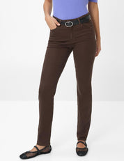 Chinohose SHAKIRA Slim Fit - 50-DARK CHOCOLATE - Braun