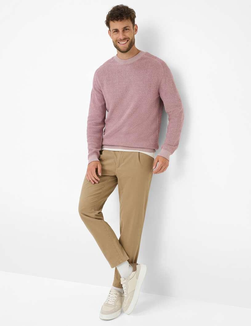 Chinohose TINO Tapered Fit - 57-CAMEL - Braun