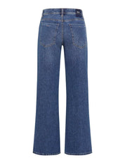 Jeans MORGAN Wide Leg - 25-USED REGULAR BLUE - Blau