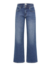Jeans MORGAN Wide Leg - 25-USED REGULAR BLUE - Blau