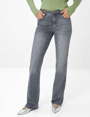 Jeans MARY mit Bootcut - 07-USED LIGHT GREY - Grau