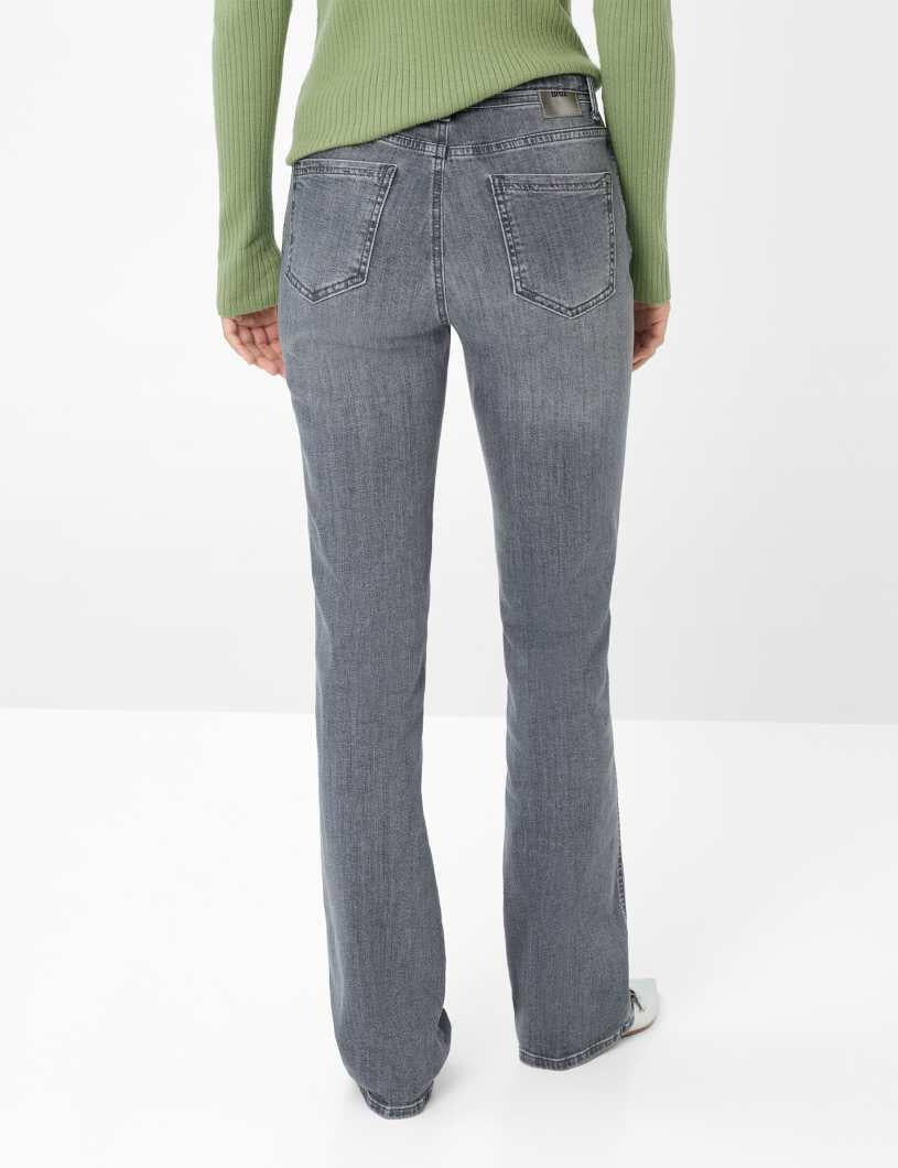 Jeans MARY mit Bootcut - 07-USED LIGHT GREY - Grau