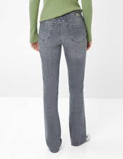 Jeans MARY mit Bootcut - 07-USED LIGHT GREY - Grau