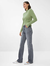 Jeans MARY mit Bootcut - 07-USED LIGHT GREY - Grau