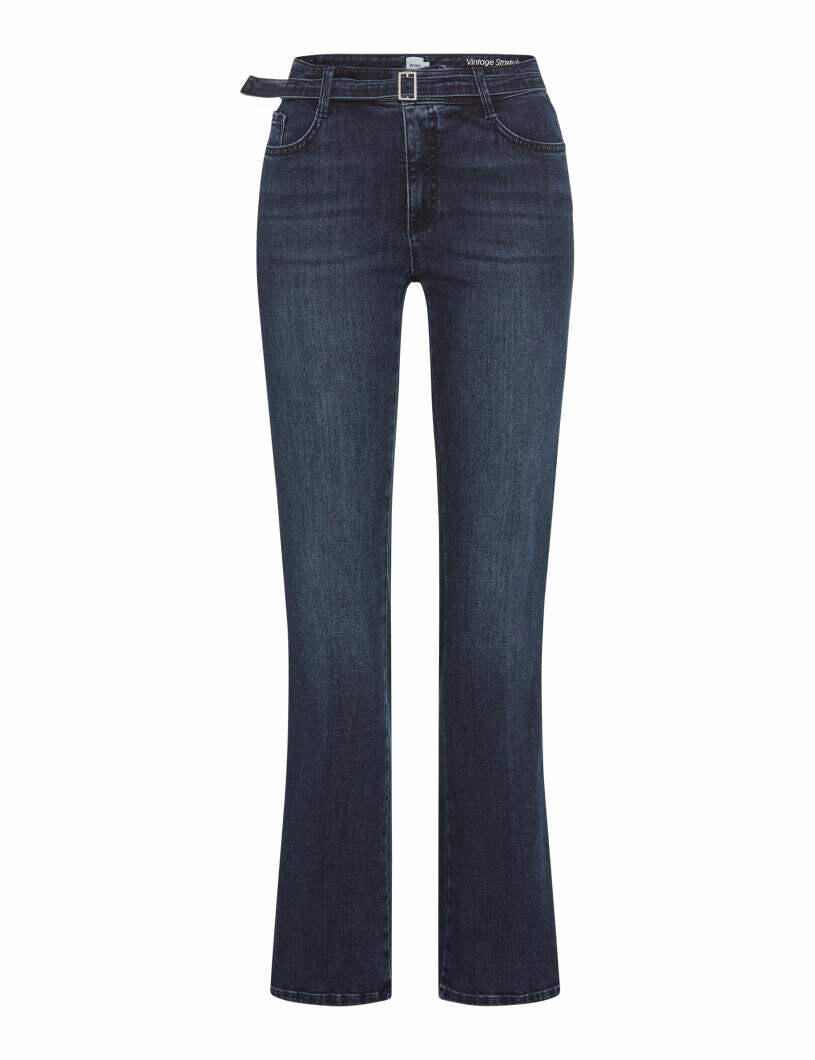 Bootcut-Jeans MARY  Regular Fit - 23-USED BLUE BLACK - Blau