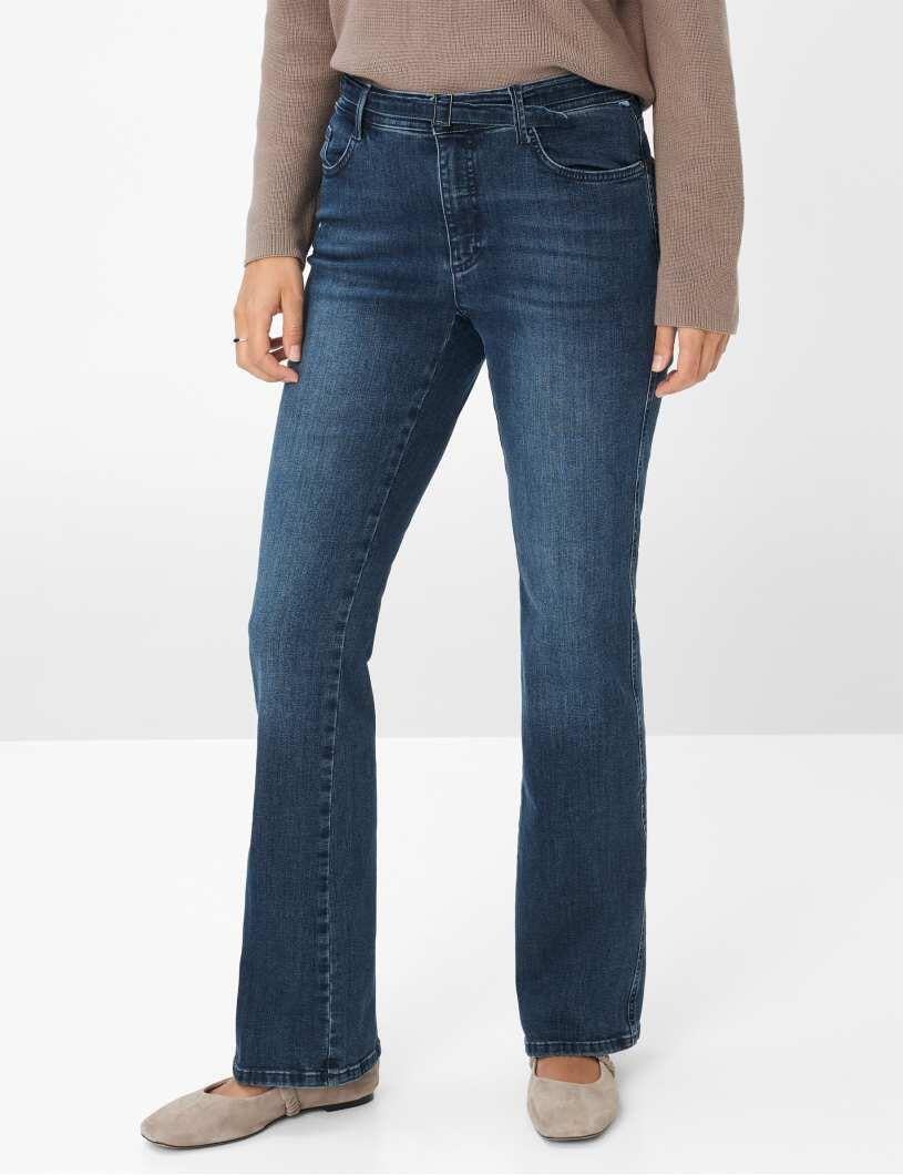 Bootcut-Jeans MARY  Regular Fit - 23-USED BLUE BLACK - Blau