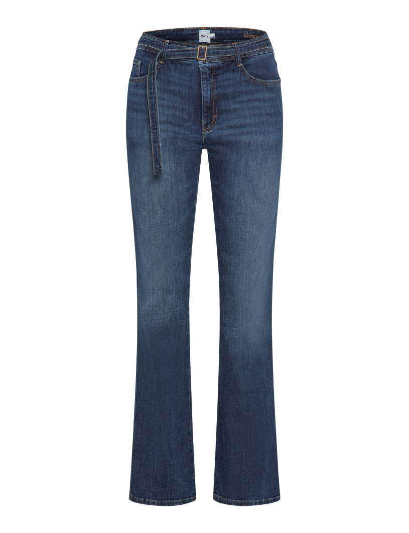 Jeans MARY mit Bootcut - 24-USED STONE BLUE - Blau