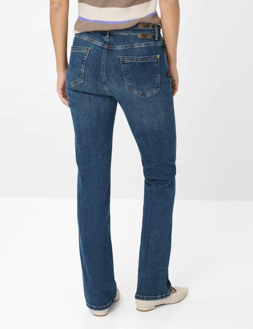 Jeans MARY mit Bootcut - 24-USED STONE BLUE - Blau