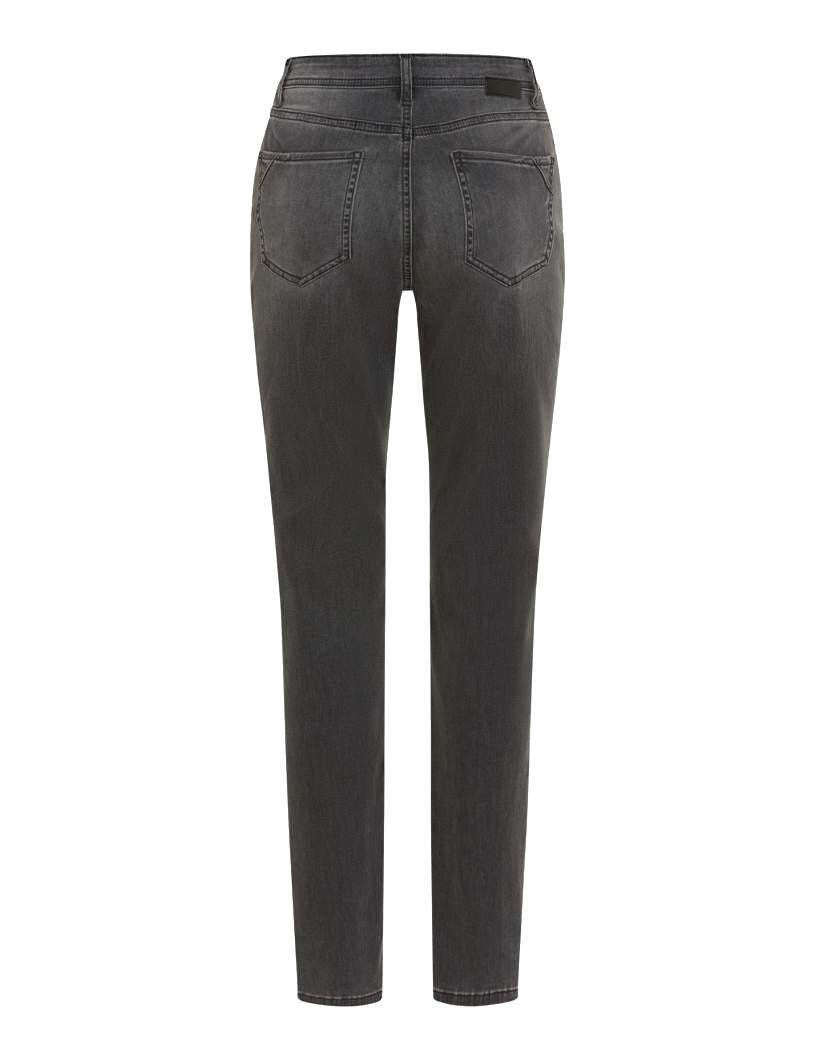Jeans MARY Regular Fit - 05-USED DARK GREY - Grau