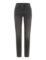Jeans MARY Regular Fit - 05-USED DARK GREY - Grau