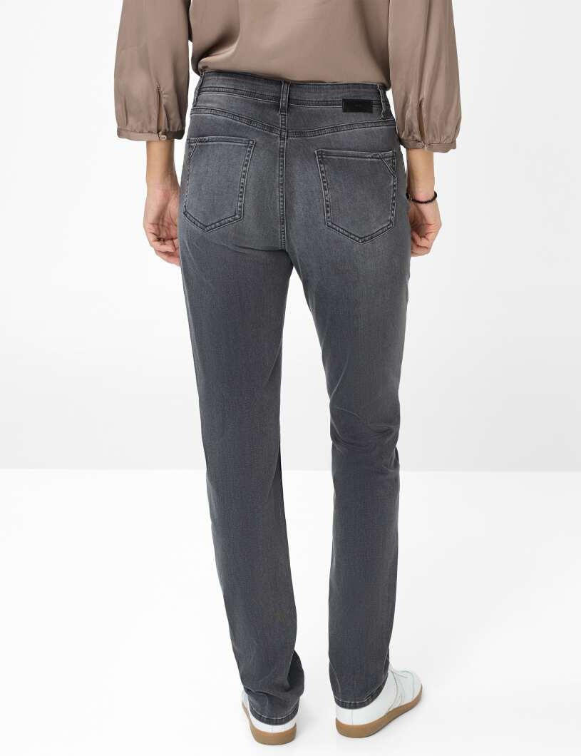 Jeans MARY Regular Fit - 05-USED DARK GREY - Grau