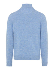 Strickpullover STEFFEN aus Wollmix - 16-heaven - Blau