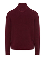 Strickpullover STEFFEN aus Wollmix - 41-velvet - Rot