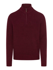 Strickpullover STEFFEN aus Wollmix - 41-velvet - Rot