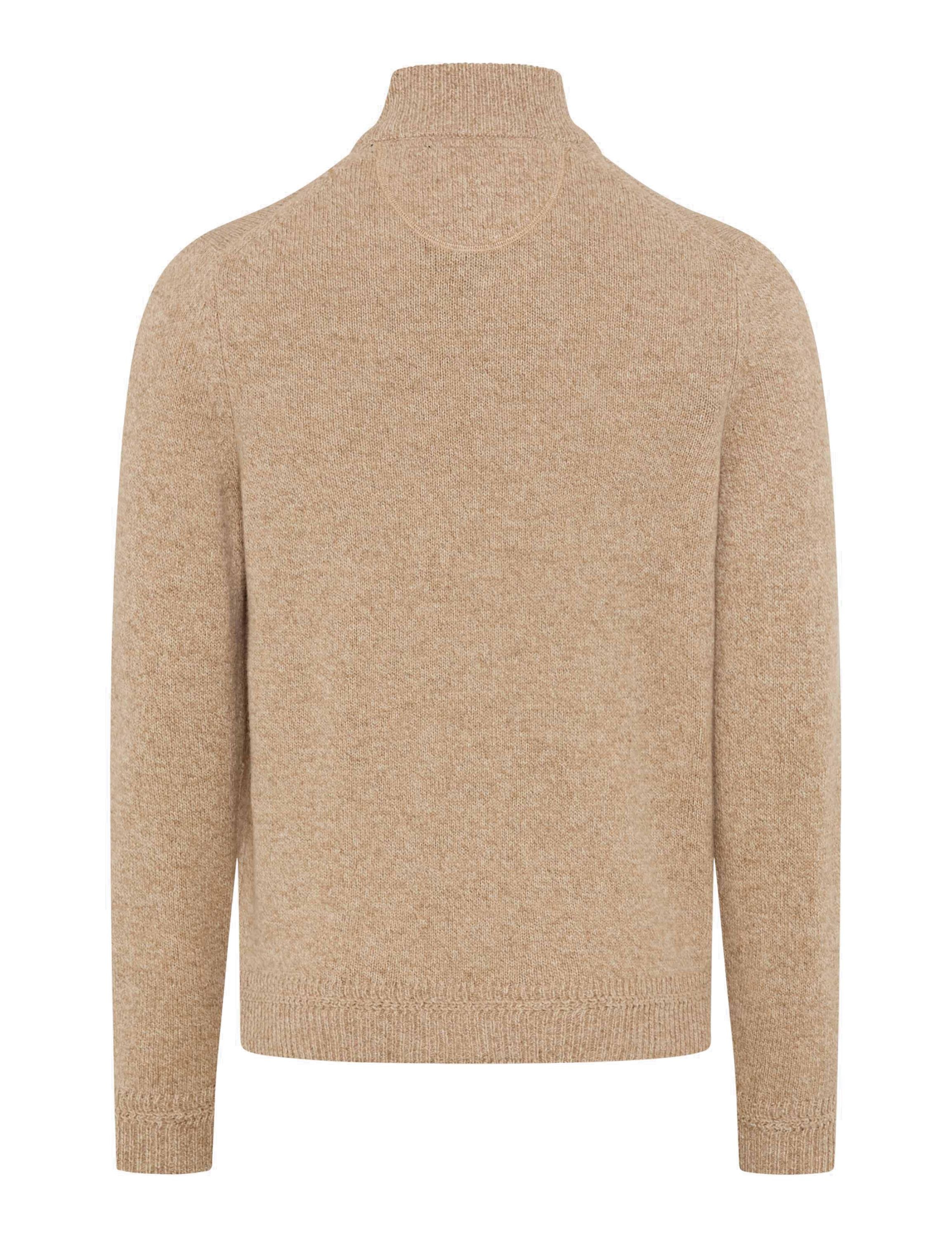 Strickpullover STEFFEN aus Wollmix - 59-light camel - Beige