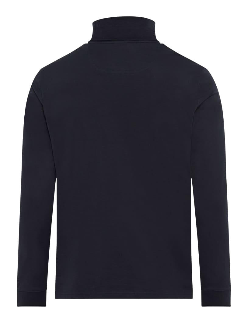 Langarmshirt BENNO aus Baumwolle - 23-navy - Blau