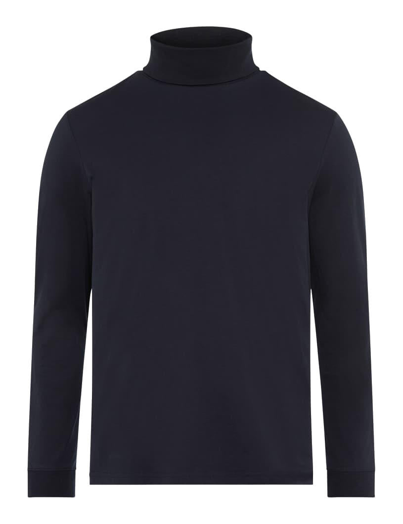Langarmshirt BENNO aus Baumwolle - 23-navy - Blau