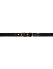 Ledergürtel - 02-black - Schwarz