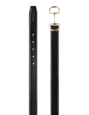Ledergürtel - 02-black - Schwarz