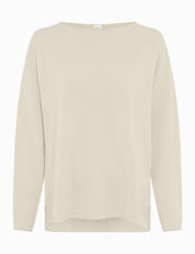 Strickpullover LIZ aus Schurwolle - 98-offwhite - Weiß