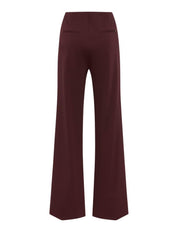 Marlenehose LILLYTH FLARED Wide Leg - 80-AMARONE - Rot