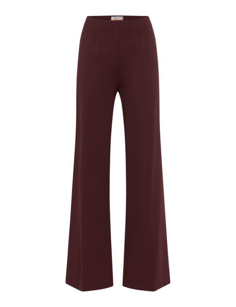 Marlenehose LILLYTH FLARED Wide Leg - 80-AMARONE - Rot